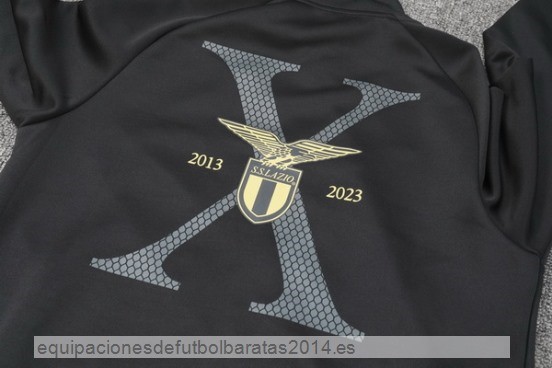 Nuevo Ropa Deportiva Con Cremallera Larga Lazio 23/24 Negro Baratas